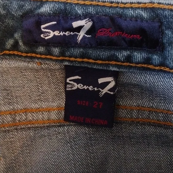 Seven 7 cropped jeans. - Picture 5 of 9